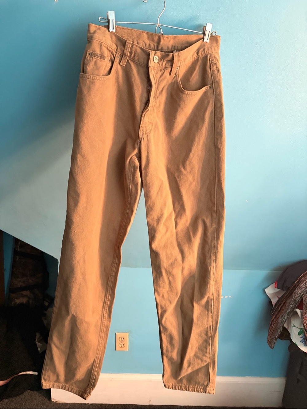 Calvin Klein Men's Tan Chinos - Straight Leg